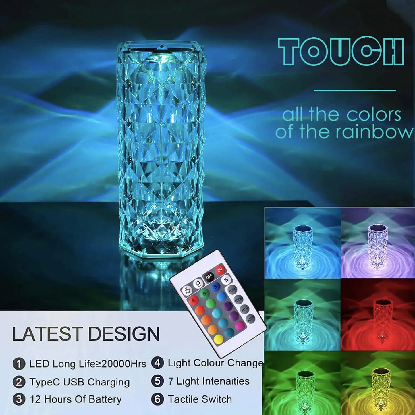 Avelena | Dreamtouch Crystal Rose Nachtlilie