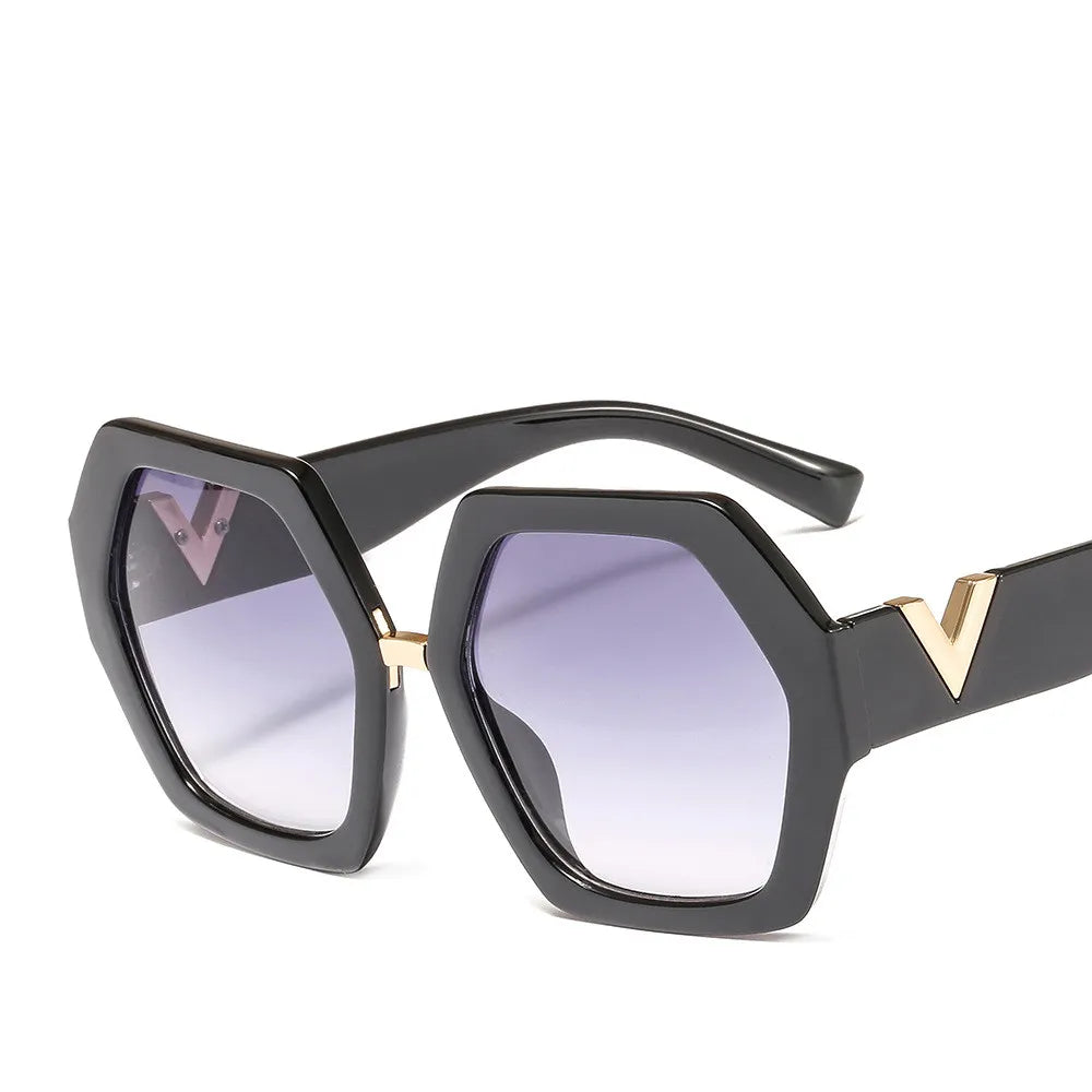 Avelena | Trendige Sonnenbrillen mit Uv400 Diamant Sonnenbrillen Frauen