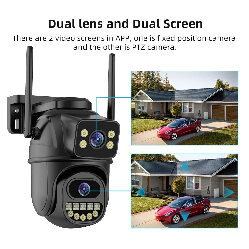 Avelena | 8Mp Hd Wi-Fi Ptz Kamera