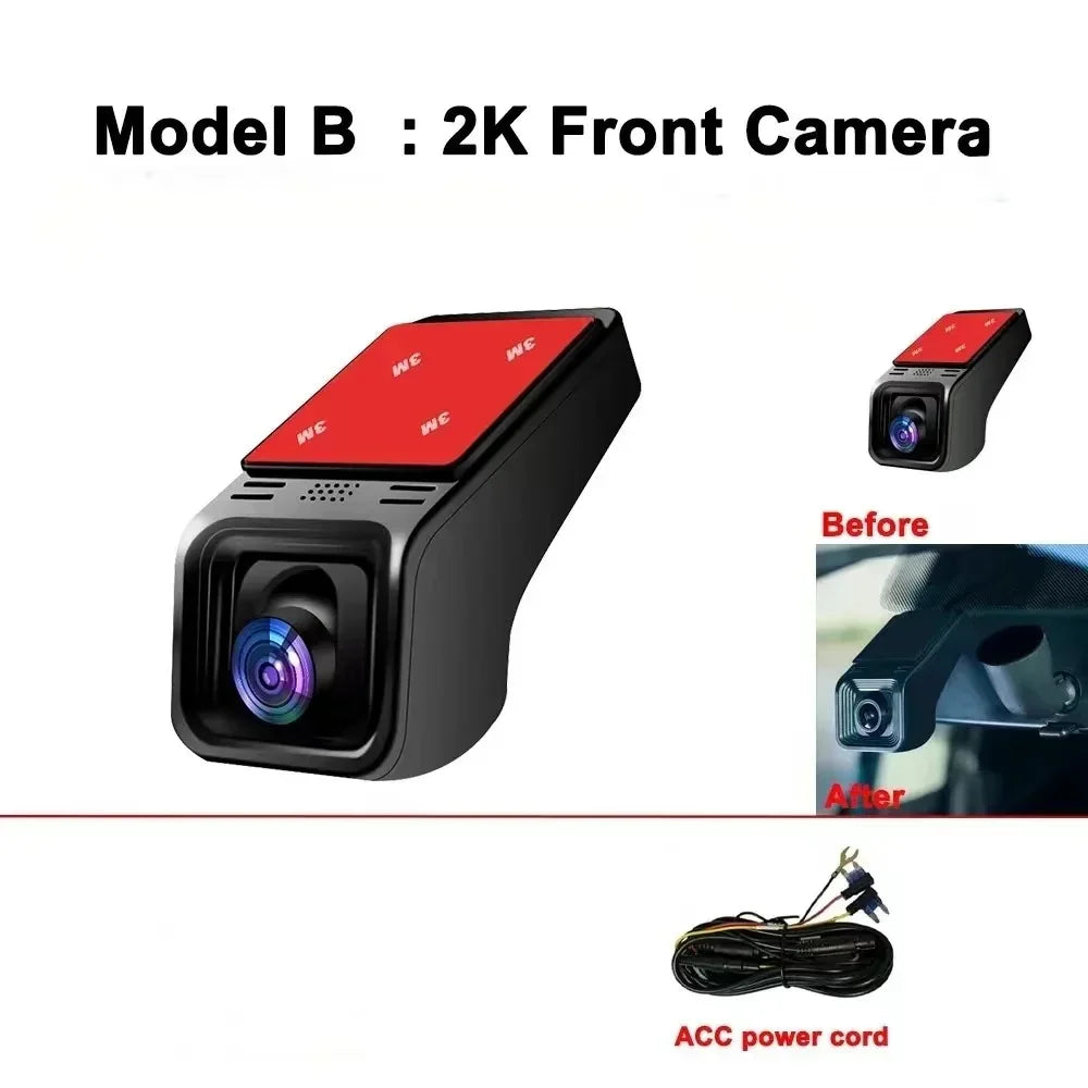 Avelena | DriveMax | 4K Wi‑Fi Dashcam mit GPS + Dualkamera