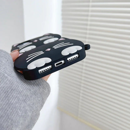 Avelena | Cartoon Kniewärmer Katze Weiches Etui für Iphone Modelle