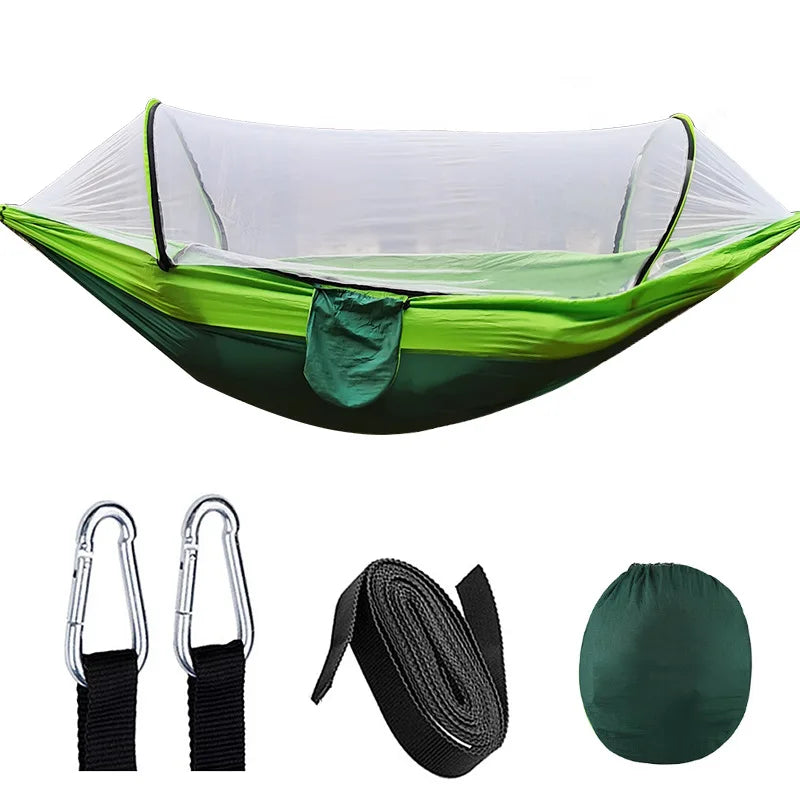 Avelena | Outdoor Hängematte mit Moskitonetz Skynest