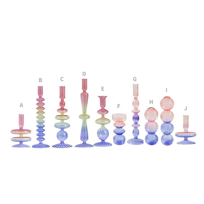 Avelena | Gradient Glas Kerzenhalter