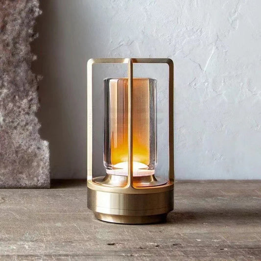 Avelena | Wiederaufladbare Drahtlose LuxusGlow Tischlampe - Elegante Drahtlose Lampe für Jede Stimmung