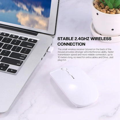Avelena | Slim 2.4Ghz Drahtlose Optische Maus