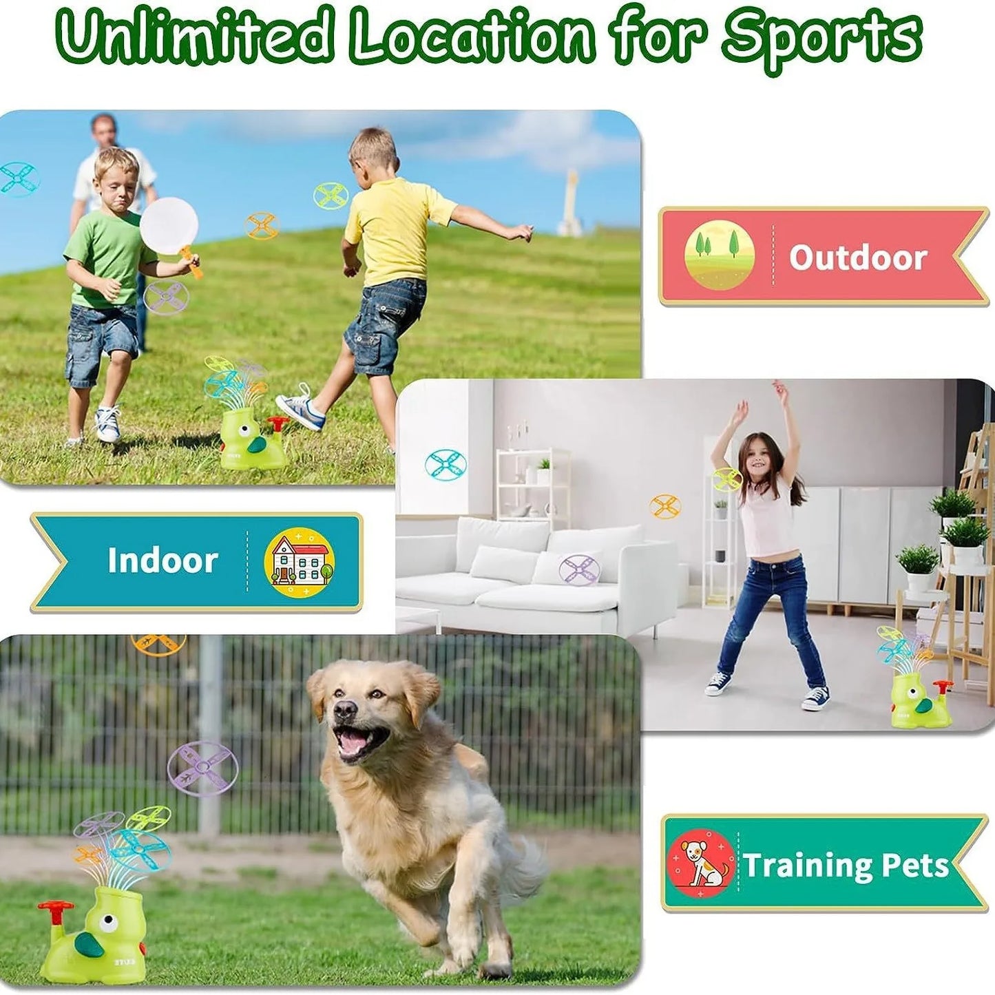 Avelena | Kletshuts Airlauncher Fliegender Luft Twist Launcher