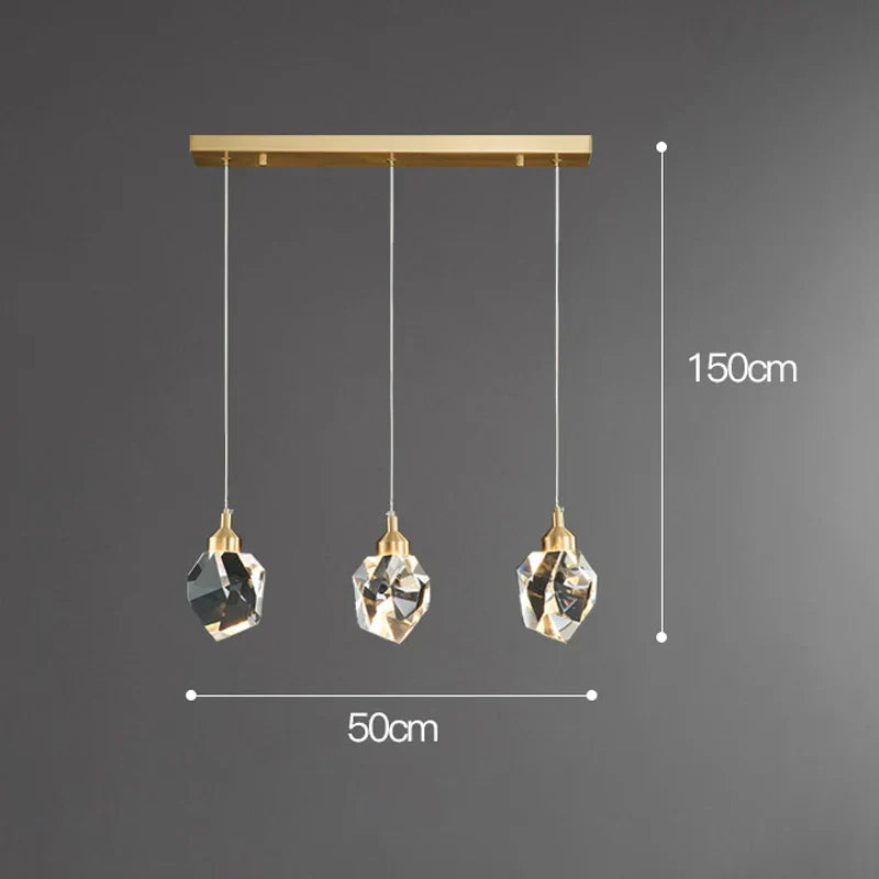 Avelena | Elegante Kristall-Pendelleuchten
