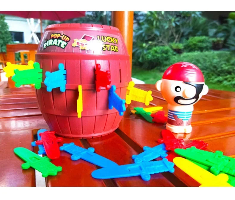 Avelena | Springendes Piratenfass Spiel - Lustiges Familienspiel
