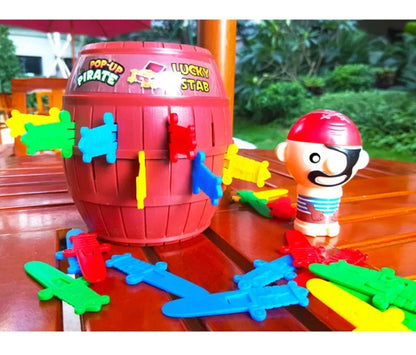 Avelena | Springendes Piratenfass Spiel - Lustiges Familienspiel