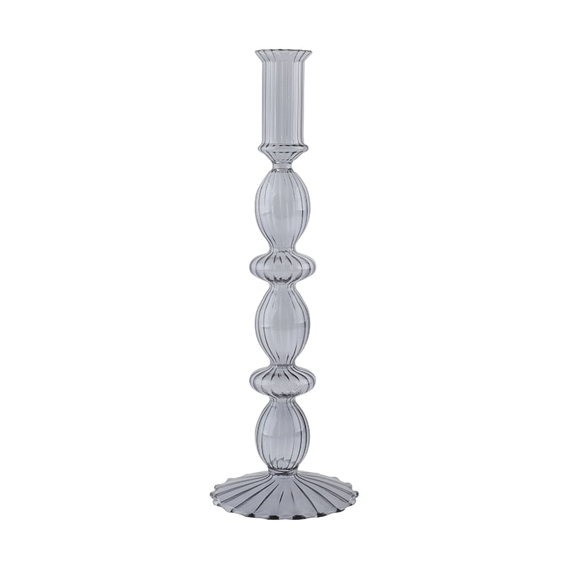 Avelena | Glas Kerzenhalter Pastell