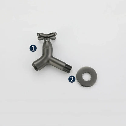 Avelena | BrassFlow – Wandmontierter Kaltwasserhahn aus massivem Messing