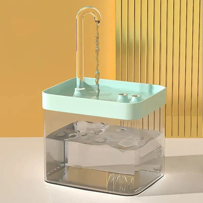 Avelena | Ultra-leise Haustier-Wasserbrunnen mit intelligenter Filtration - 1,5 l Edelstahl