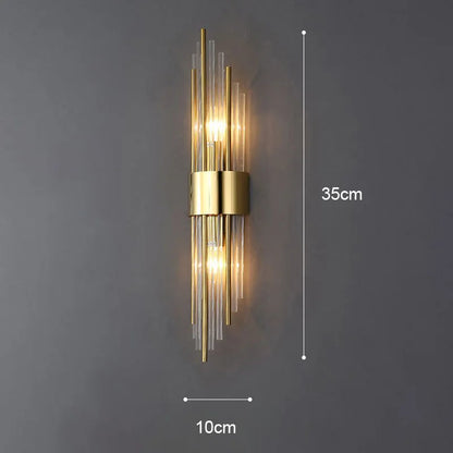 Avelena | Elegante LED-Wandleuchte in Gold
