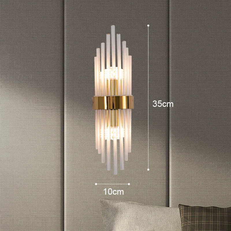Avelena | Elegante LED-Wandleuchte in Gold