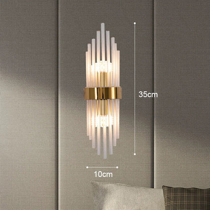 Avelena | Elegante LED-Wandleuchte in Gold