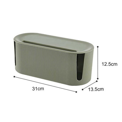 Avelena | Design Aufbewahrungsbox Organizer für Kabel, Adapter und Steckdosenleisten