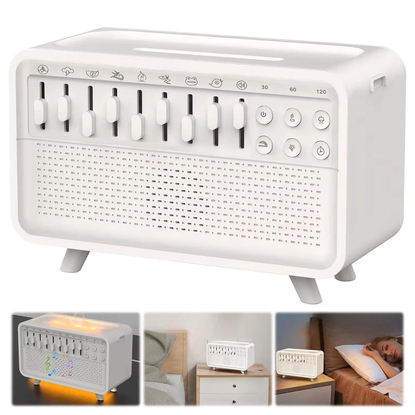 Avelena | Bluetooth Soundtherapie Luftbefeuchter