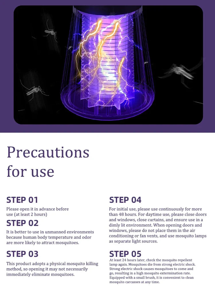 Avelena | USB Mückenfalle UV Lampe