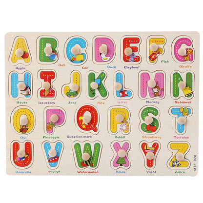 Avelena | Montessori Baum Puzzle Griffe Brett Spielsachen