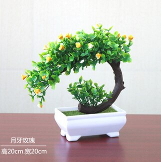 Avelena | Künstliche Pflanze Künstliche Blume Bonsai Baum Topf