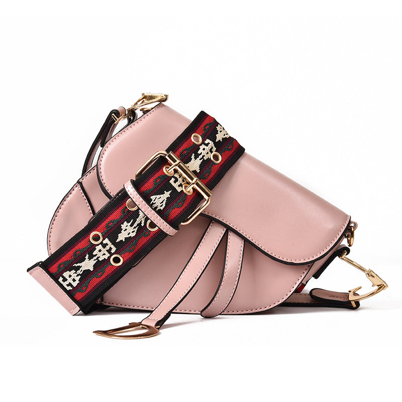 Avelena | Luxuriöse Damen Schultertasche Exklusive Pu Leder Satteltasche