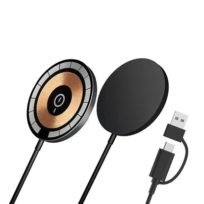 Avelena | Tragbarer Drahtloser Magnetlader 100 W für Iphone und Airpods mit Schnellladung-Pd