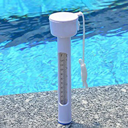 Avelena | Aquarino Poolthermometer | Schwimmend & Wasserdicht | Großer Messbereich | Für Pool & Spa