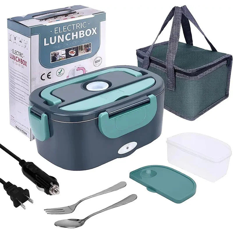 Avelena | 1.5L Elektrische Lunchbox Lebensmittelwärmer 60W Tragbarer Auslaufsicherer Heater – HeatBox