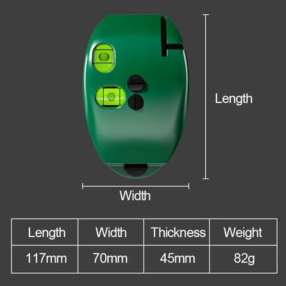 Avelena | Rechter Winkel Präzisions Digital Laser Wasserwaage