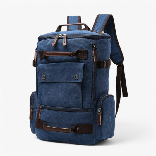Avelena | Vintage Canvas Backpack – Stylisch & Funktional mit Laptopfach für Alltag & Abenteuer
