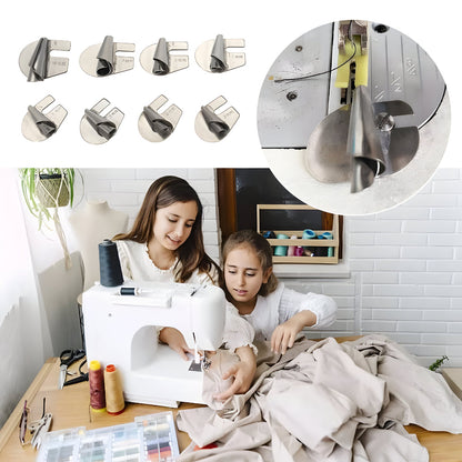 Avelena | Sewing Machine Stainless Steel Hemmer Foot Set