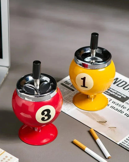 Avelena | Metall Billard Aschenbecher