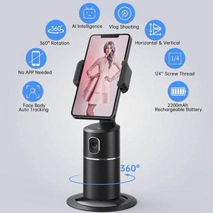 Avelena | 360 Rotation Automatischer Drehender Selfie Stick