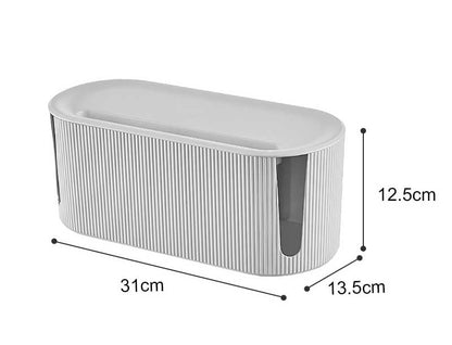 Avelena | Design Aufbewahrungsbox Organizer für Kabel, Adapter und Steckdosenleisten
