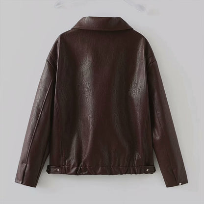 Avelena | Modejacke mit Verschluss und Langen Ärmeln