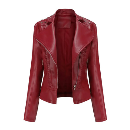 Avelena | Slim Lederjacke Doutzen