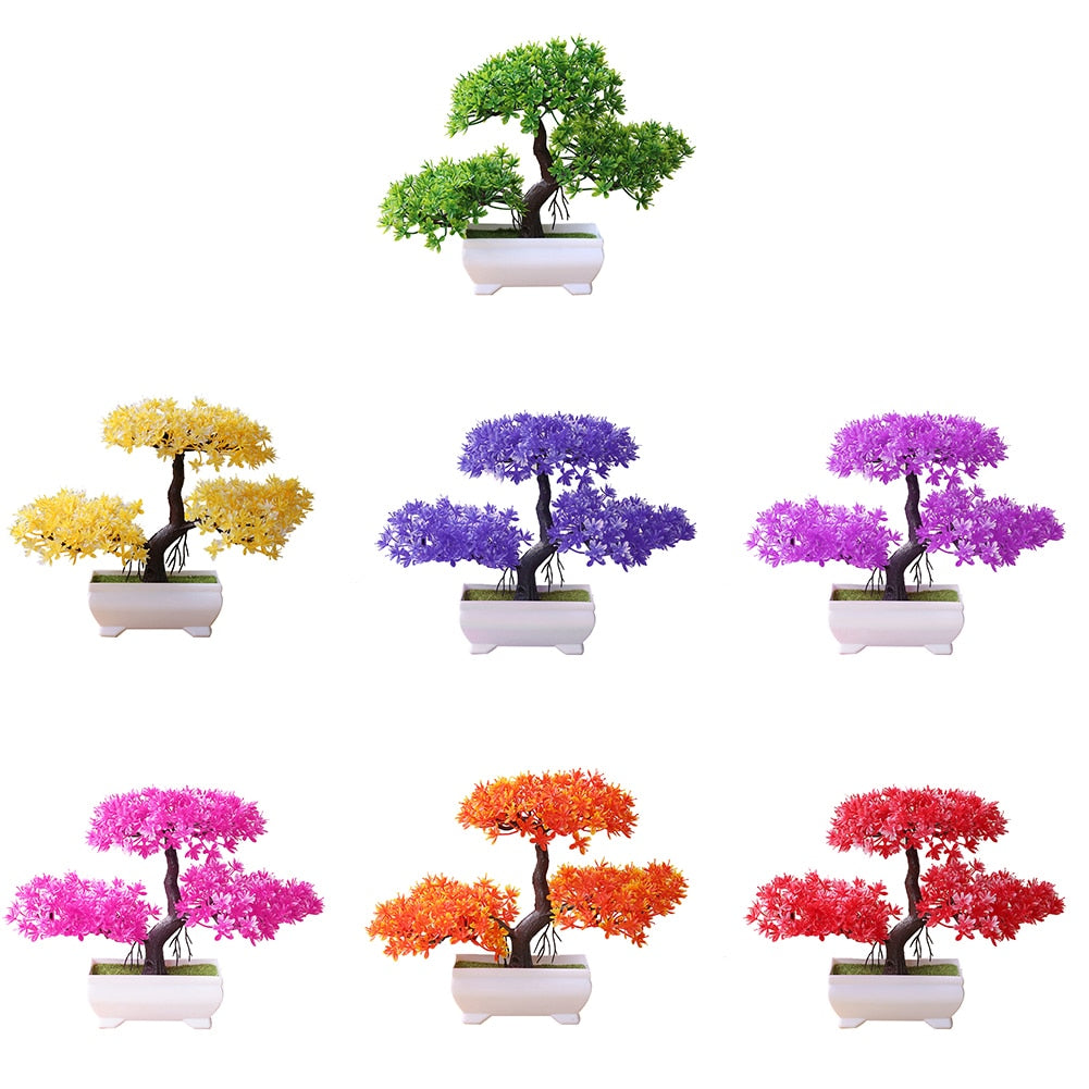 Avelena | Künstliche Pflanze Künstliche Blume Bonsai Baum Topf