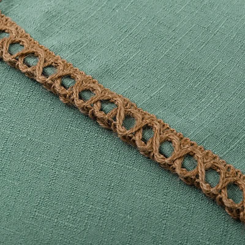 Avelena | Buntes französisches Dekokissenbezug Polyester