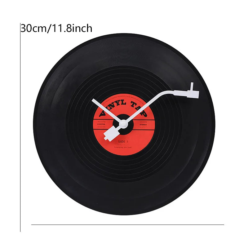 Avelena | Musical Vinyl Record Wall Clock