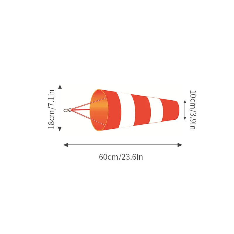 Avelena | Outdoor Wind Sack Reflexions-Windrichtungs-Messung