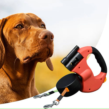 Avelena | Nie Wieder Verheddern Doppelleine für Hunde mit Led-Licht