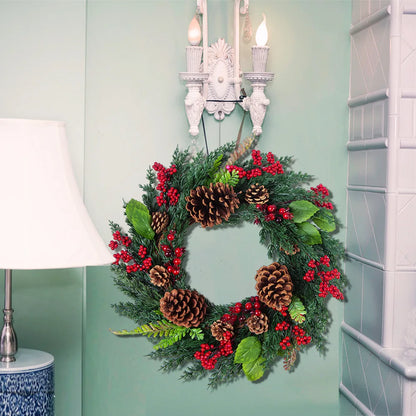 Avelena | Rote Beeren Weihnachtskränze