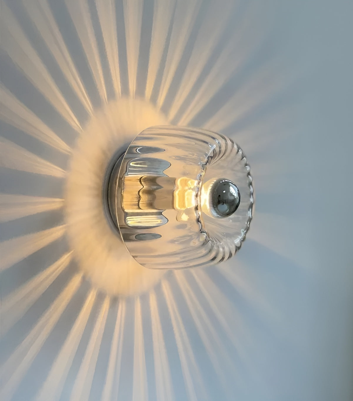 Avelena | Scandielegance Wandlampe Moderne Glasbeleuchtung mit Bauhaus Charme