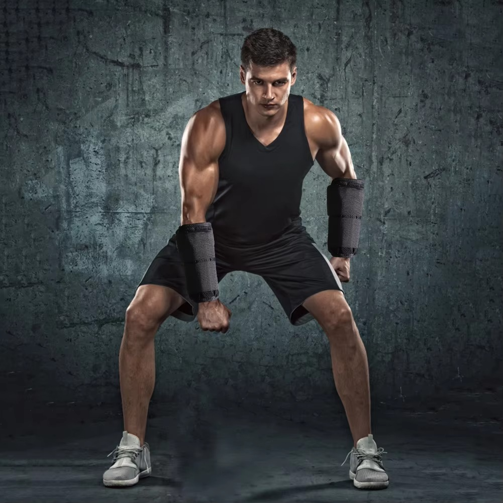 Avelena | Verstellbare gewichtete Handgelenkbandagen für Kraft- und Fitnesstraining