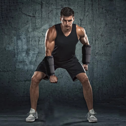 Avelena | Verstellbare gewichtete Handgelenkbandagen für Kraft- und Fitnesstraining