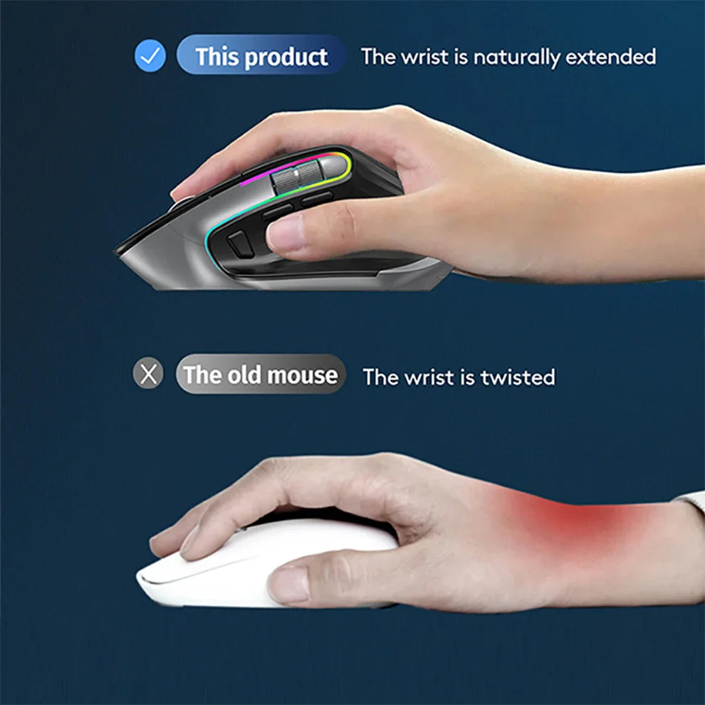 Avelena | Multi-Einheit Ergonomische Drahtlose Maus