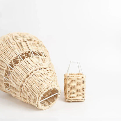 Avelena | Handgefertigtes Rattan Woven Luftballon Mobile Ornament
