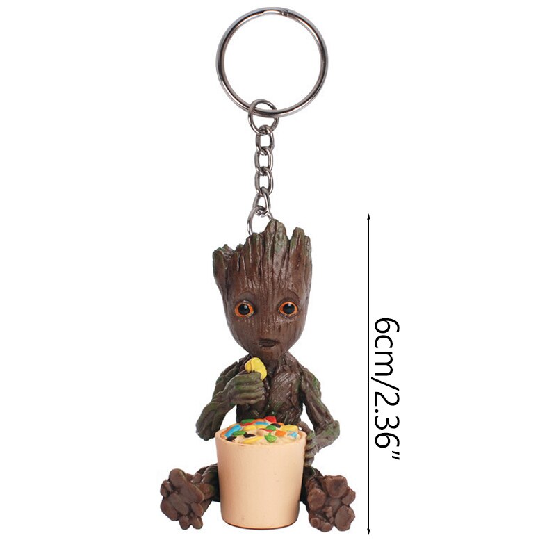 Avelena | Cartoon Groot Miniaturfigur: Verspielte Bürodekoration