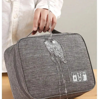 Avelena | TascaFlex Organizer | Reise-Kabeltasche & Gadget-Case | Wasserabweisend & Vielseitig | Oxford-Gewebe