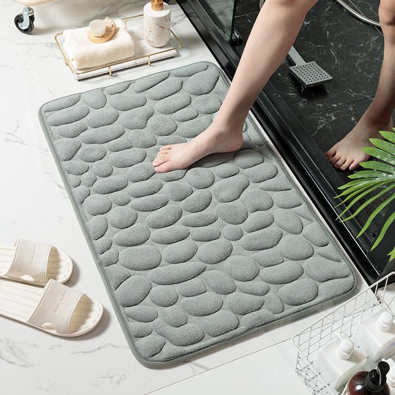 Avelena | Relief Badematte Rutschfest Und Memory-Schaum